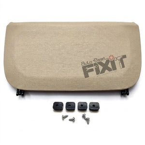 KARTION Seat Storage Pocket Compatible With BMW 5 Series F10 2013-2017 Gt F07 2014-2018 7 Series F02 2012-2015 X5 F15 2014-2018 X6 F16 2014-2018 Seat Storage Pocket Cover Beige Model C 52107319071 Compatible with BMW 5' F10 LCI Vehicle