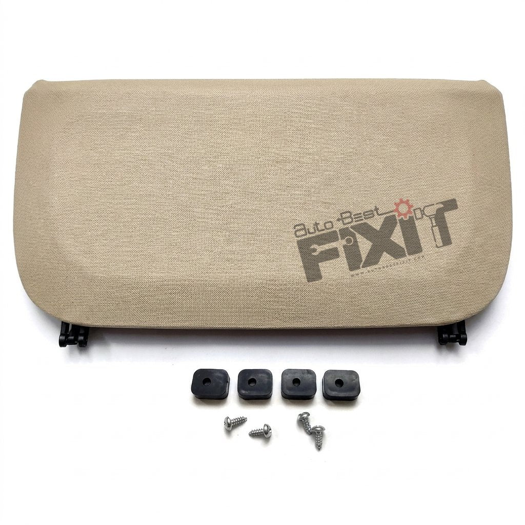 KARTION Seat Storage Pocket Compatible With BMW 5 Series F10 2013-2017 Gt F07 2014-2018 7 Series F02 2012-2015 X5 F15 2014-2018 X6 F16 2014-2018 Seat Storage Pocket Cover Beige Model C 52107319071 Compatible with BMW 5' F10 LCI Vehicle
