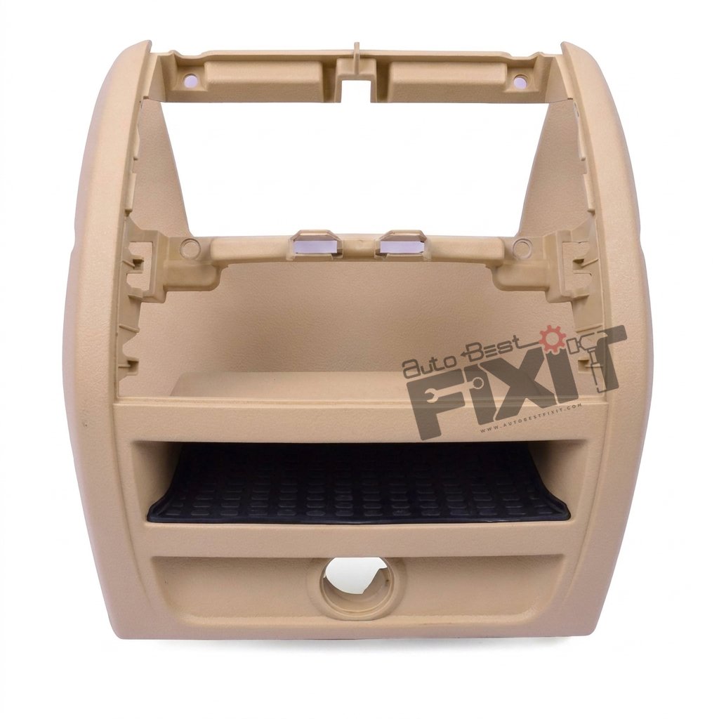 KARTION Rear Ac Vent Compatible With Bmw 5 Series Rear Ac Vcent Frame Outer 5 Series F10 2010-2017 Beige Compatible with BMW 5' F10 Vehicle