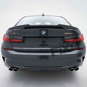 BMW 3 Series (2019-22) M4 Style Spoiler | Gloss Black | ABS Plastic Mate