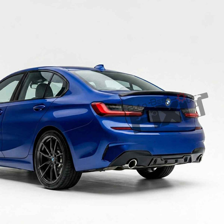 BMW 3 Series (2019-22) M3 Style Spoiler - Gloss Black | ABS Plastic Material | Custom-Fit Add-On