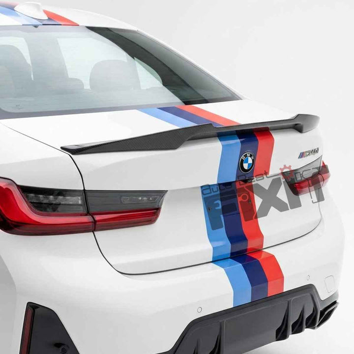BMW 3 Series (2023-26) M4 Style Spoiler - Gloss Black | ABS Plastic Material | Custom-Fit Add-On