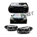 Bmw 5 (F10) Upgrade to 2016-17 Style LED Headlamps | Diesel OEM Replacement Headlamps (2013-2014)