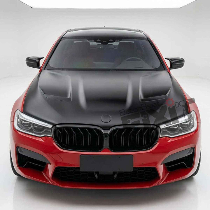 Bmw 5 (G30 Fl) CS hood (can be fitted with above M5 kit) (optional) | Diesel Carbon Hood (2017-2021)