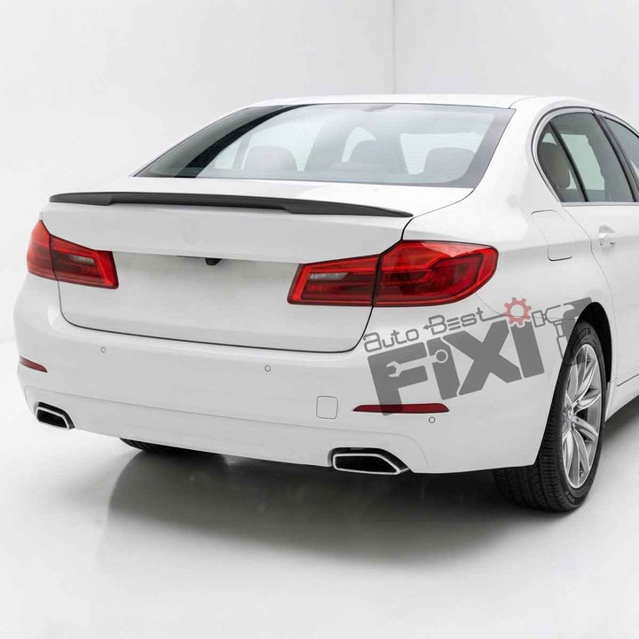 BMW 5 Series (2017-21 & 2021-24) MP Style Lip Spoiler | ABS Plastic Material | Custom-Fit Add-On