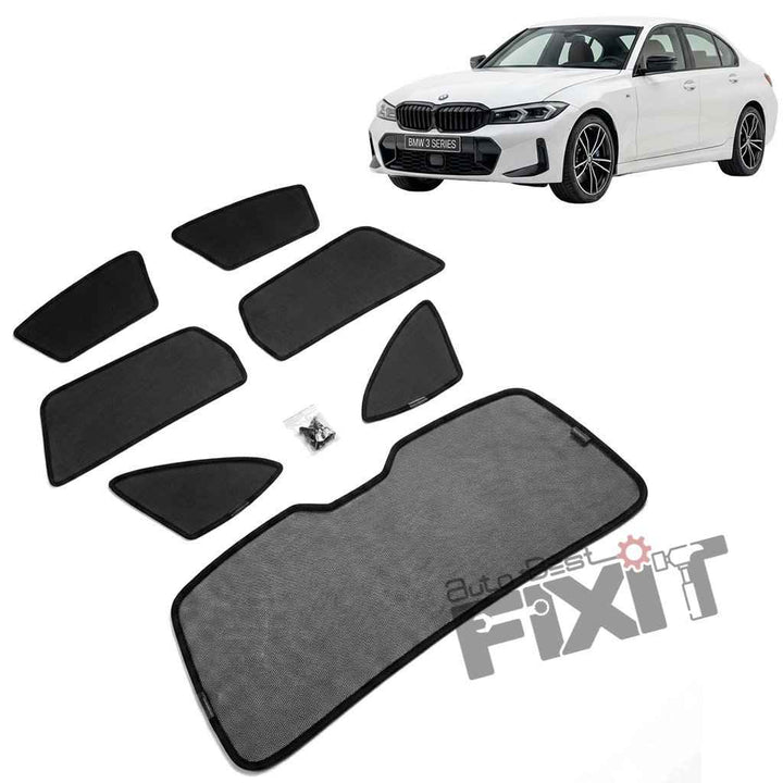 BMW 3 Series Car Window Curtains (2019-2022) - Custom Fit Sun Shade, UV & Privacy Protection