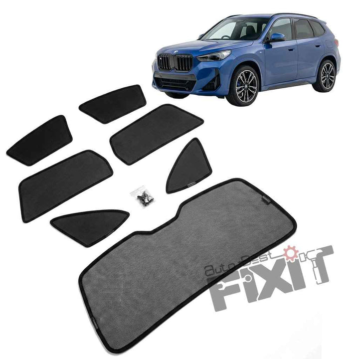 BMW iX1 Custom Fit Car Window Curtains | UV & Privacy Sun Shades