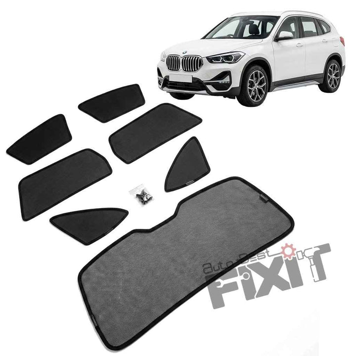 BMW X1 Car Window Curtains (2023-Present) - Custom Fit Sun Shade, UV & Privacy Protection