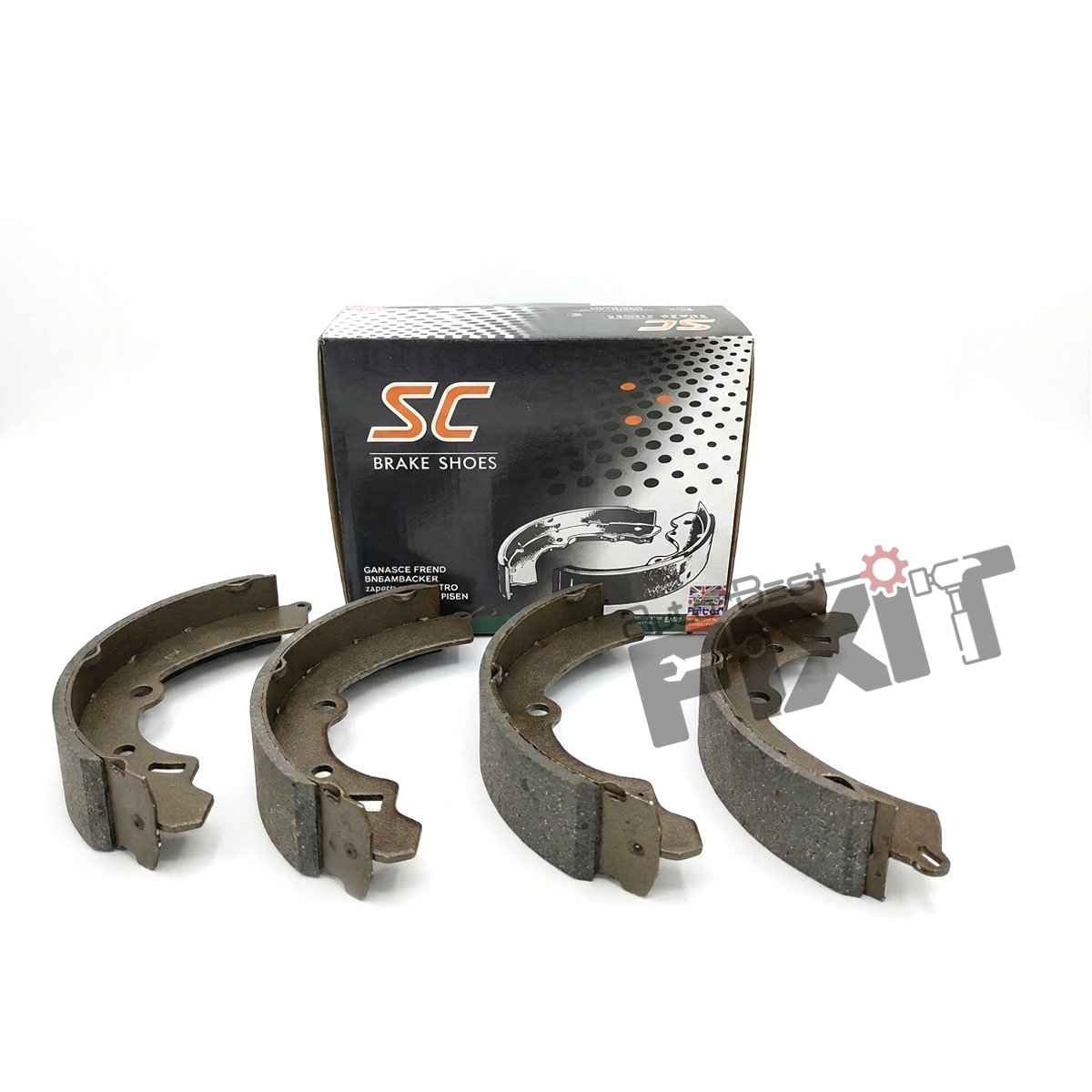Maruti Gypsy King REAR BRAKE SHOE (GIRLING TYPE) (SET)-GYPSY KING 1996-2019 Petrol | 2004-2010 | SUPER CIRCLE
