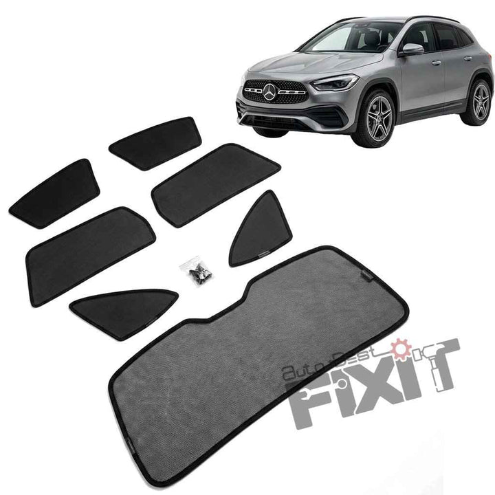 Mercedes-Benz GLC-Class Car Window Curtains (2023-Present) - Custom Fit Sun Shade, UV & Privacy Protection