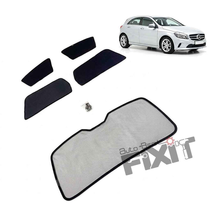 Mercedes-Benz A-Class Car Window Curtains (2012-2018) - Custom Fit Sun Shade, UV & Privacy Protection