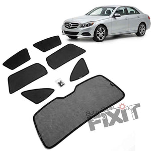 Mercedes-Benz E-Class Car Window Curtains (2023-Present) - Custom Fit Sun Shade, UV & Privacy Protection