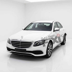 Mercedes-Benz E-Class (2017-21) Classic Bumper + Grille | ABS Plastic Material | Direct-Fit Replacement Part