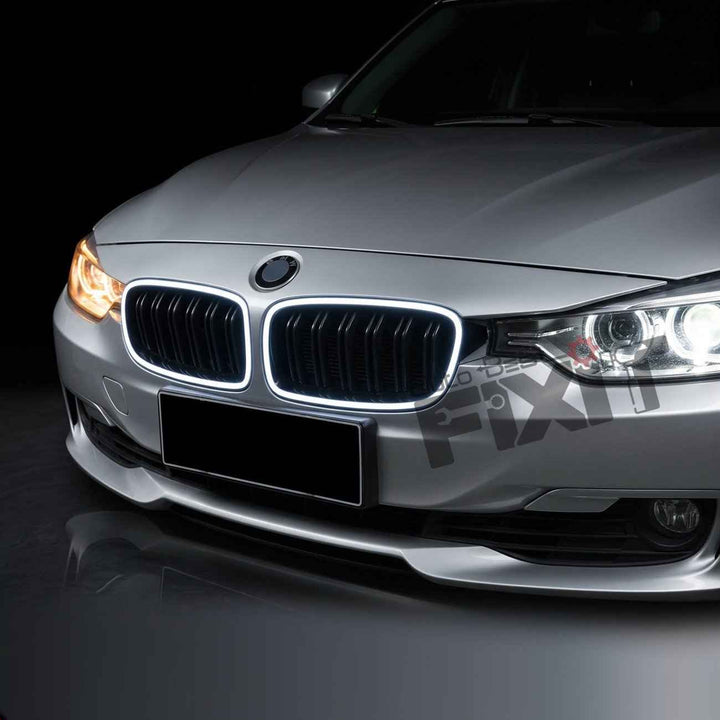 BMW 3 Series (2012-19) LED Grille | ABS Plastic Material | Direct-Fit Replacement Part – Installed Photo