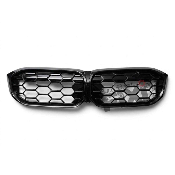 BMW 3 Series (2023-26) Diamond Grille - Full Black | ABS Plastic Material | Direct-Fit Replacement Pa