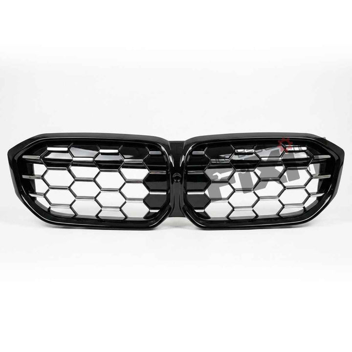 BMW 3 Series (2023-26) Diamond Grille - Silver | ABS Plastic Material | Direct-Fit Replacement Pa