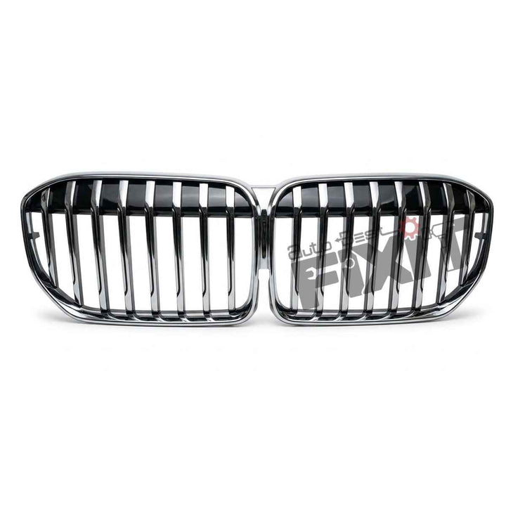 BMW 7 Series (2019-22) Chrome Grille | ABS Plastic Material | Direct-Fit Replacement Part