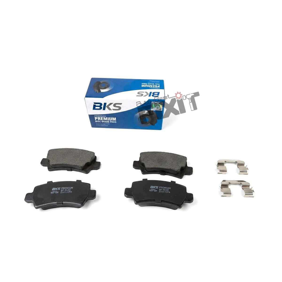 Toyota Corolla E120 REAR BRAKE PAD (SET)-COROLLA E120 2003-2008 Petrol | 2003-2008 | SUPER CIRCLE