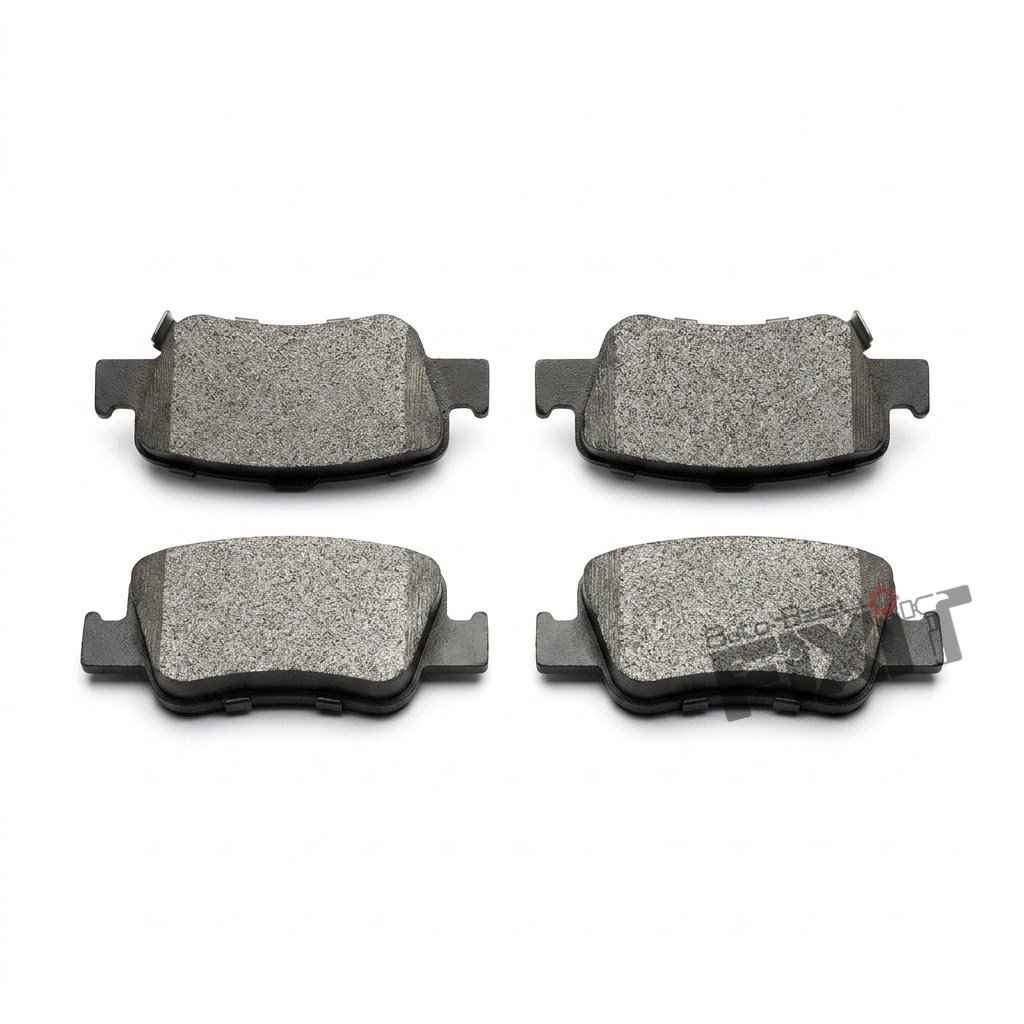 Toyota Corolla Altis E140 REAR BRAKE PAD (SET)-BALENO 2016-2020/COROLLA ALTIS 2008-2020/YARIS 2018-2021 Petrol | 2008-2011 | SUPER CIRCLE