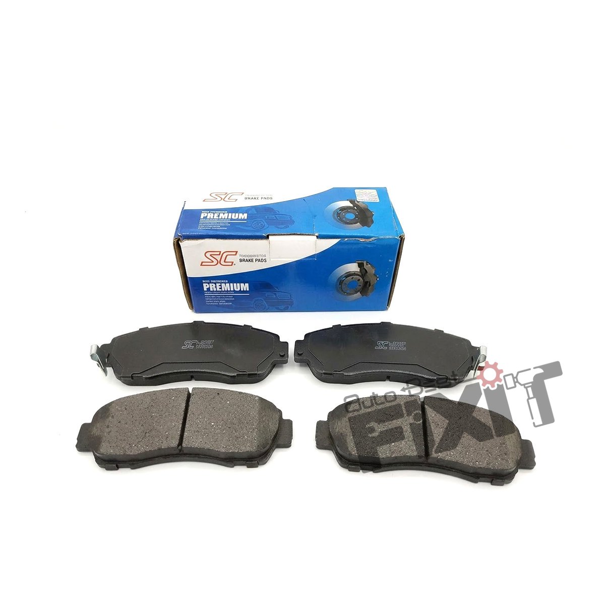 Honda Cr-V Mk FRONT BRAKE PAD (SET)-CR-V MK 2007-2011 Petrol | 2007-2011 | SUPER CIRCLE