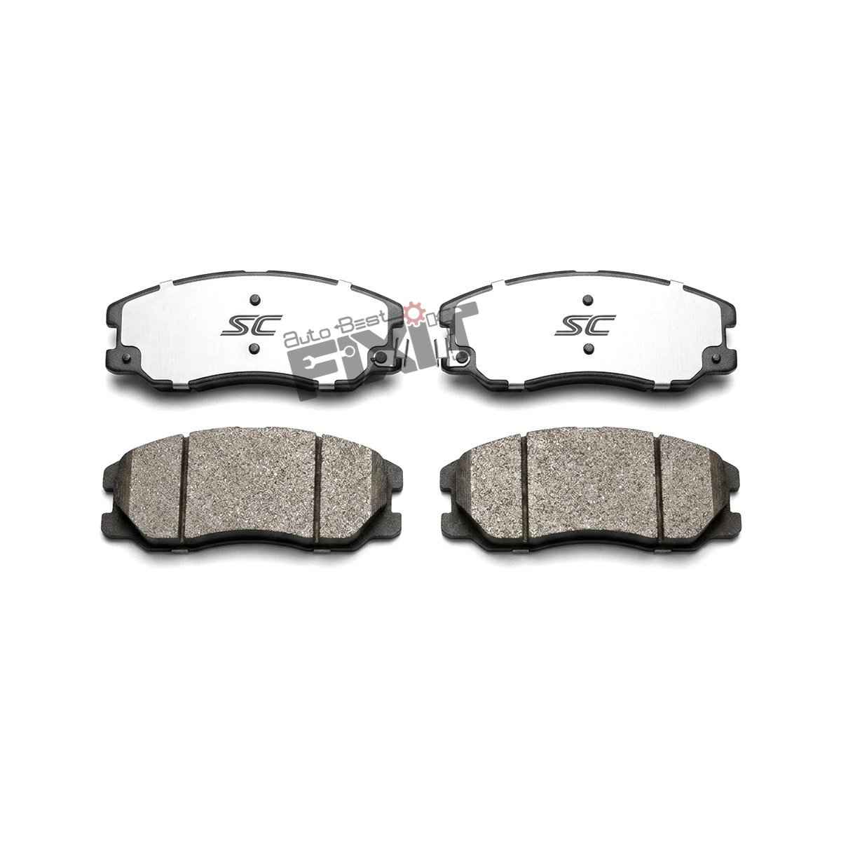 Chevrolet Captiva FRONT BRAKE PAD (SET)-CAPTIVA 2008-2017 Diesel | 2008-2011 | SUPER CIRCLE