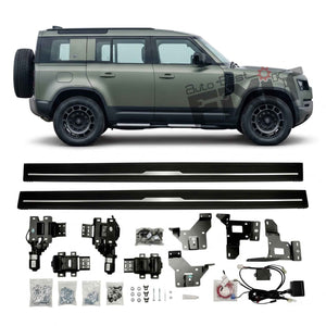 Side Steps Running Boards for Land Rover Defender 90/110/130 2020-2026 - Style 2 | Nerf Bars