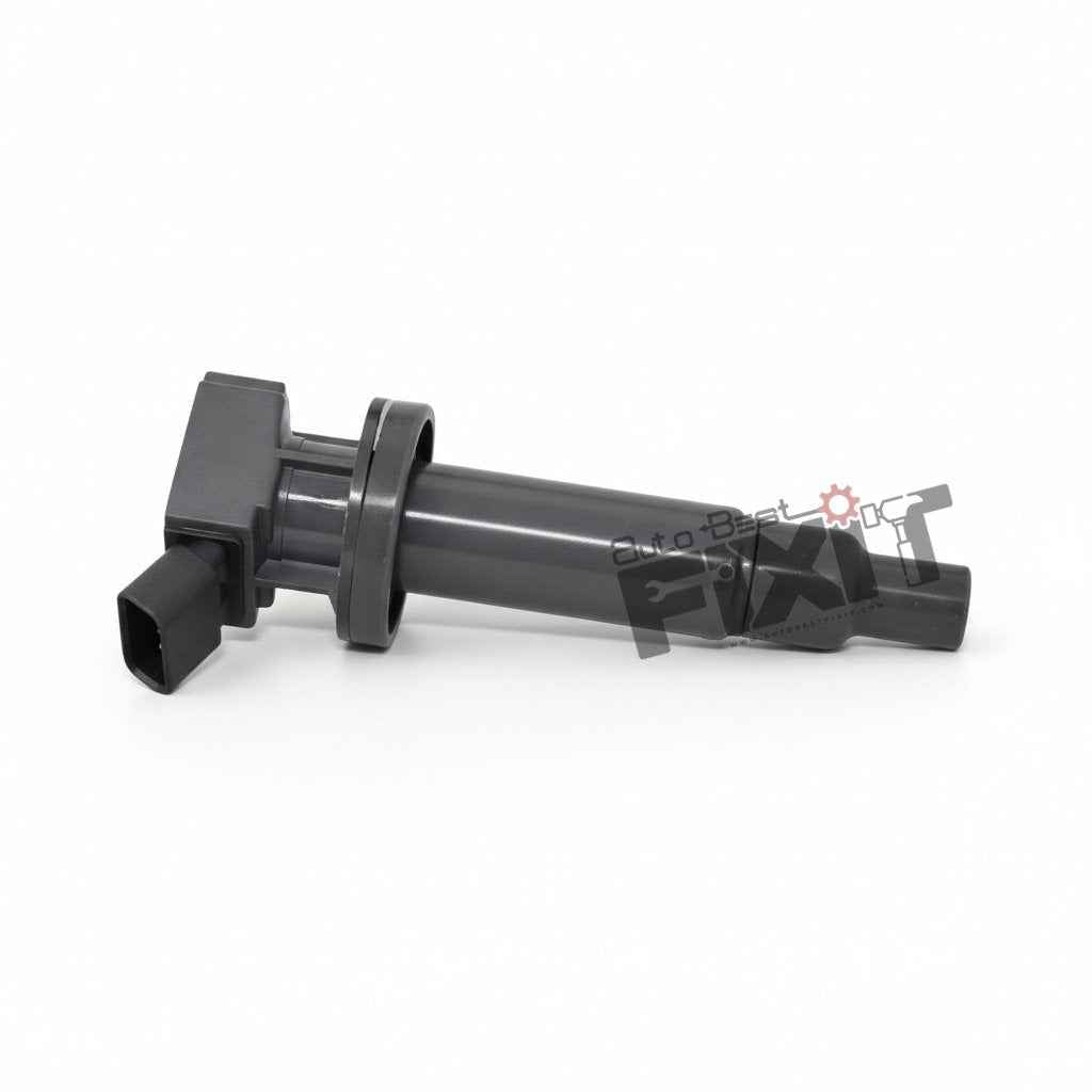 High-performance ignition coil replacement for Corolla 2003-2011 showing heavy-duty connector pins and clean unit housing assembly.