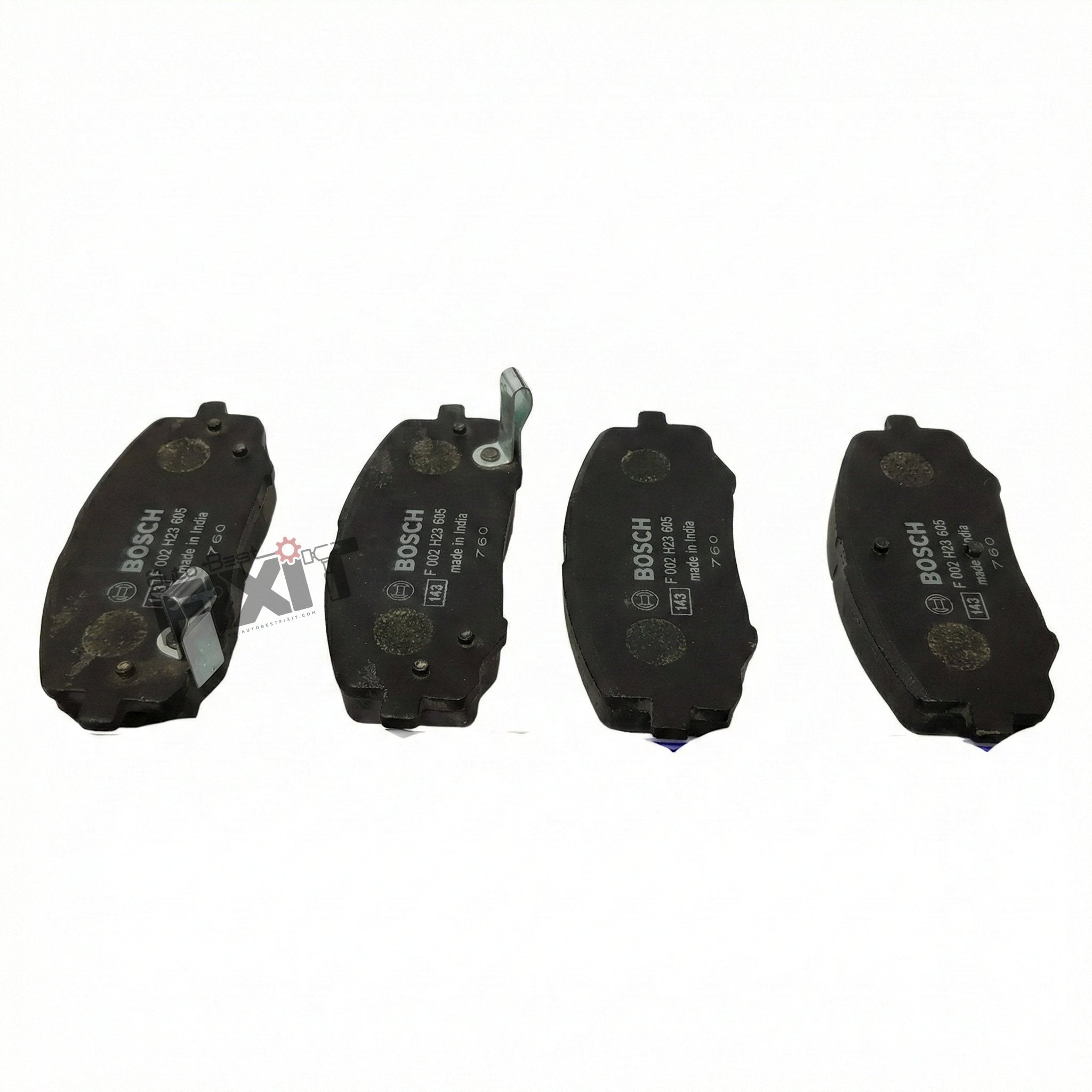 BOSCH FRONT BRAKE PAD SET-I10 1ST GEN 2007-2014/I20 1ST GEN 2012-2014 Compatible with HYUNDAI I10 Vehicle_1