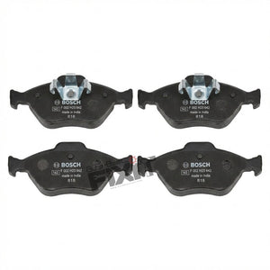 BOSCH FRONT BRAKE PAD SET-FIESTA 2005-2016/FIGO 1ST GEN 2010-2015/FUSION 2004-2010 Compatible with FORD FIESTA Vehicle_1