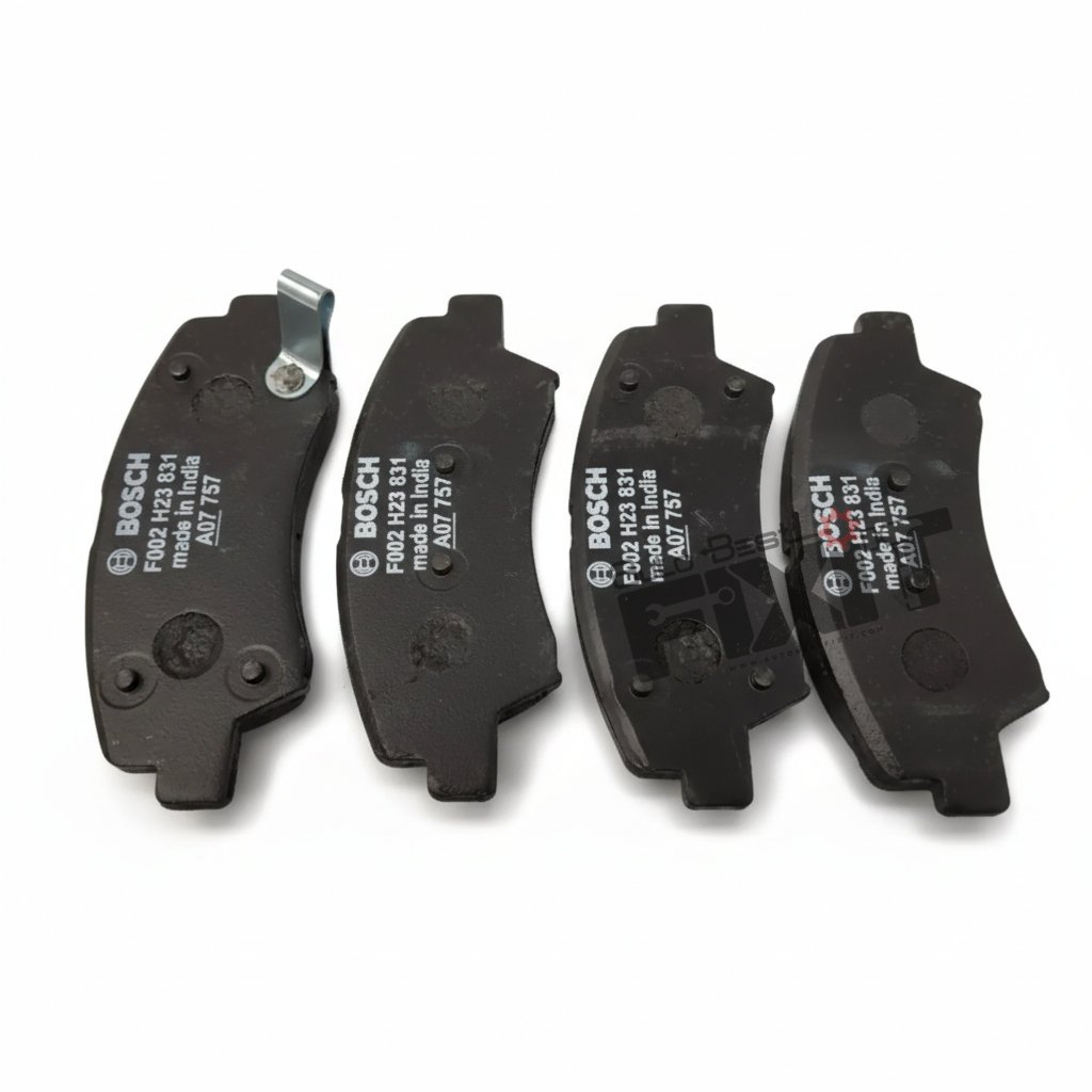 BOSCH FRONT BRAKE PAD SET-EON 2011-2019 Compatible with HYUNDAI EON Vehicle_1