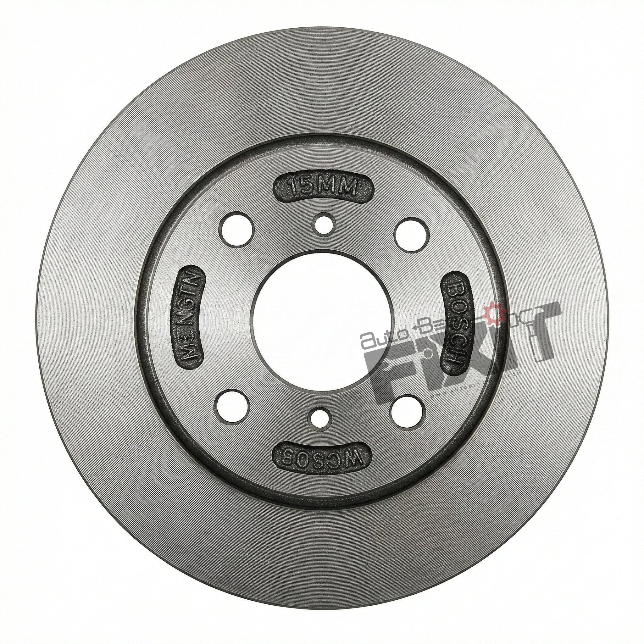 BOSCH FRONT BRAKE DISC-ALTO K10 2010-2016/CELERIO 1ST GEN 2013-2022/WAGON R 2003-2018/ZEN ESTILO 1ST GEN 2006-2014 Compatible with MARUTI ALTO K10 Vehicle_1