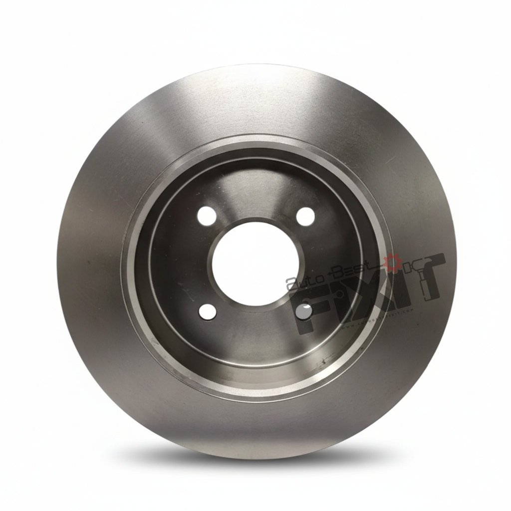 High-performance rear brake disc replacement for I20 2nd Gen 2014-2018 / Verna Fluidic 4Th Gen 2011-2017 showing heavy-duty connector pins and clean unit housing assembly.
