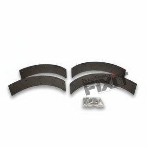 BOSCH REAR BRAKE LINING SET-BOLERO 2ND GEN 2011-2021 Compatible with MAHINDRA BOLERO Vehicle_1