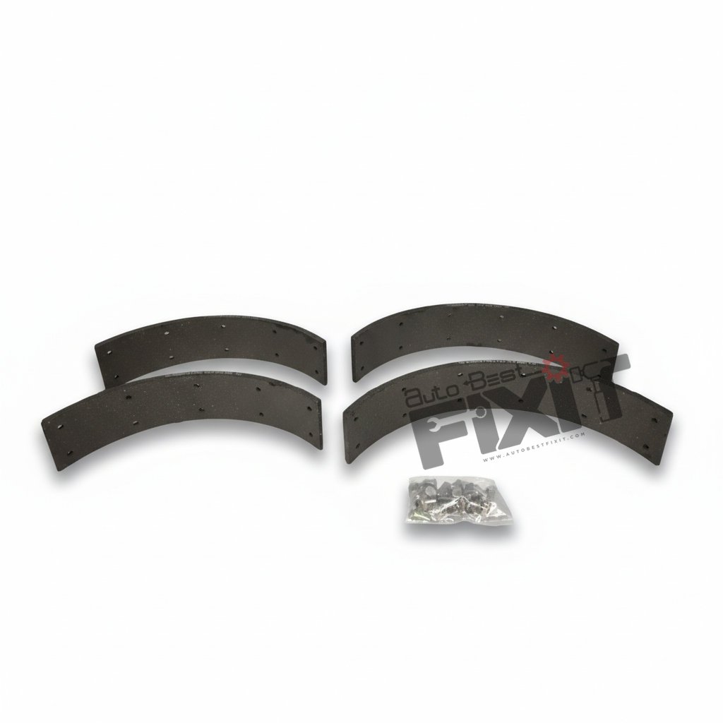 BOSCH REAR BRAKE LINING SET-BOLERO 2ND GEN 2011-2021 Compatible with MAHINDRA BOLERO Vehicle_1