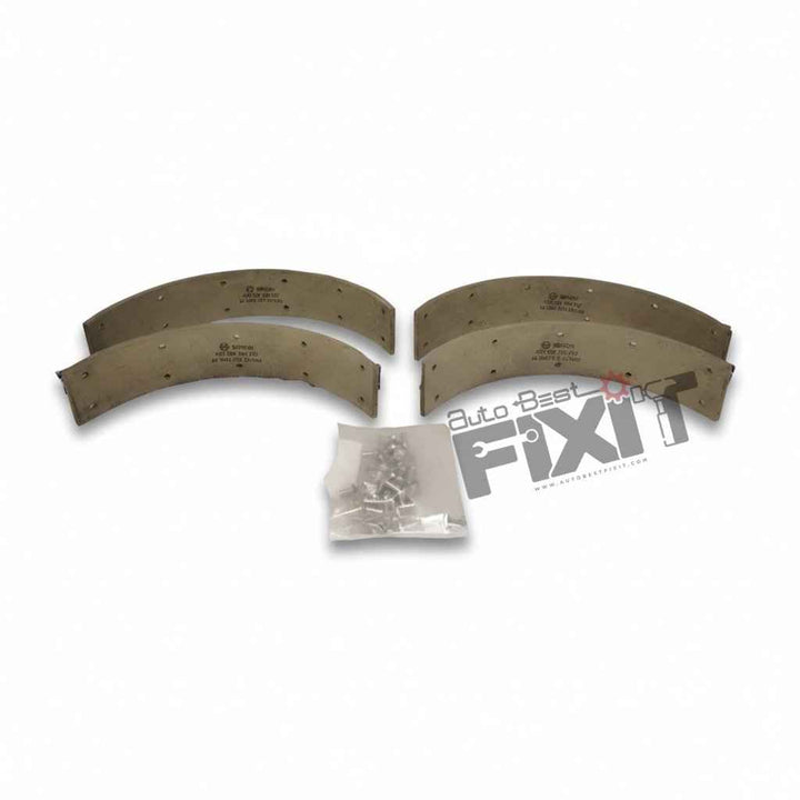Bosch Mahindra Scorpio & Thar Brake Shoe Lining Set 2002-2020 F002H241248F8_1