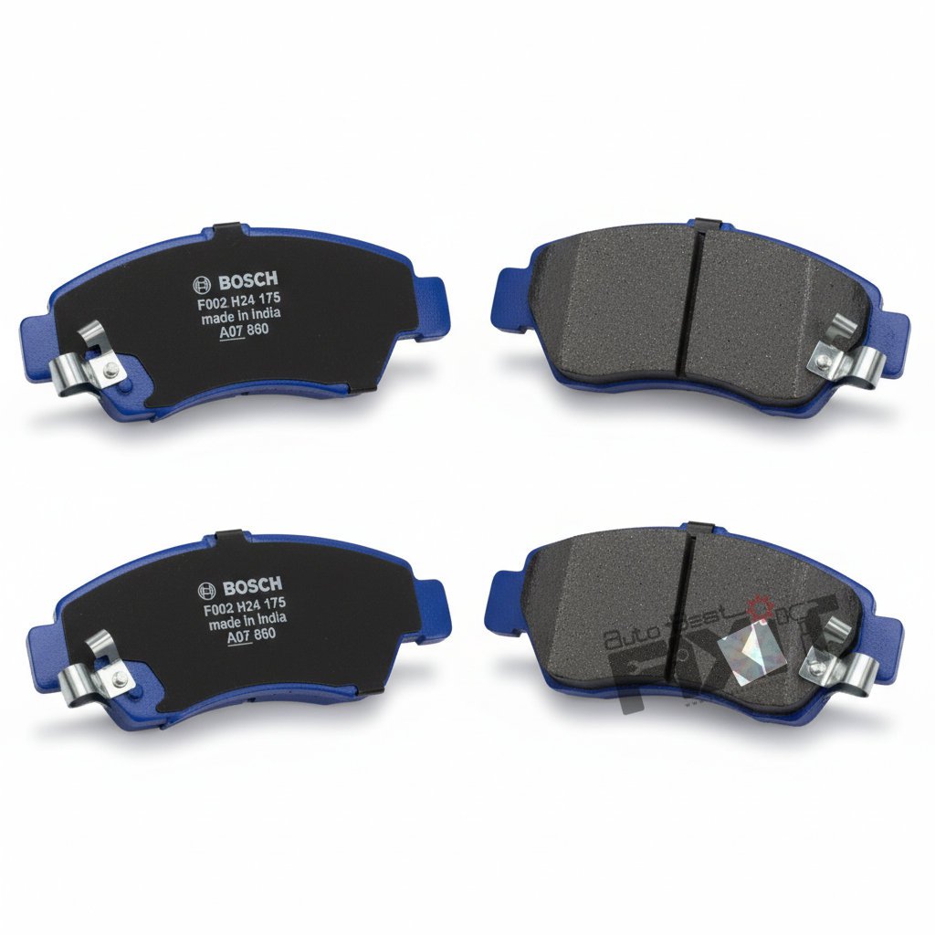BOSCH FRONT BRAKE PAD SET-CITY 4TH GEN 2003-2006 Compatible with HONDA CITY Vehicle_1