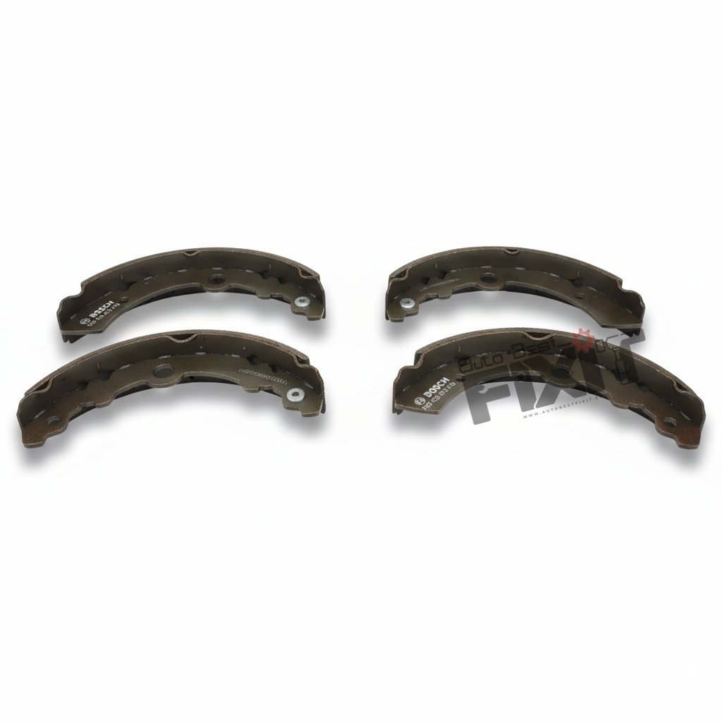 BOSCH REAR BRAKE SHOE SET-BALENO 2ND GEN 2015-2017/IGNIS 1ST GEN 2017-NOW/SWIFT 2018-2020 for MARUTI BALENO