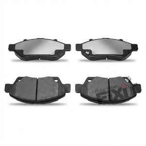 BOSCH FRONT BRAKE PAD SET-CITY (GM) 5TH GEN-2009-2013 Compatible with HONDA CITY (GM) Vehicle_1