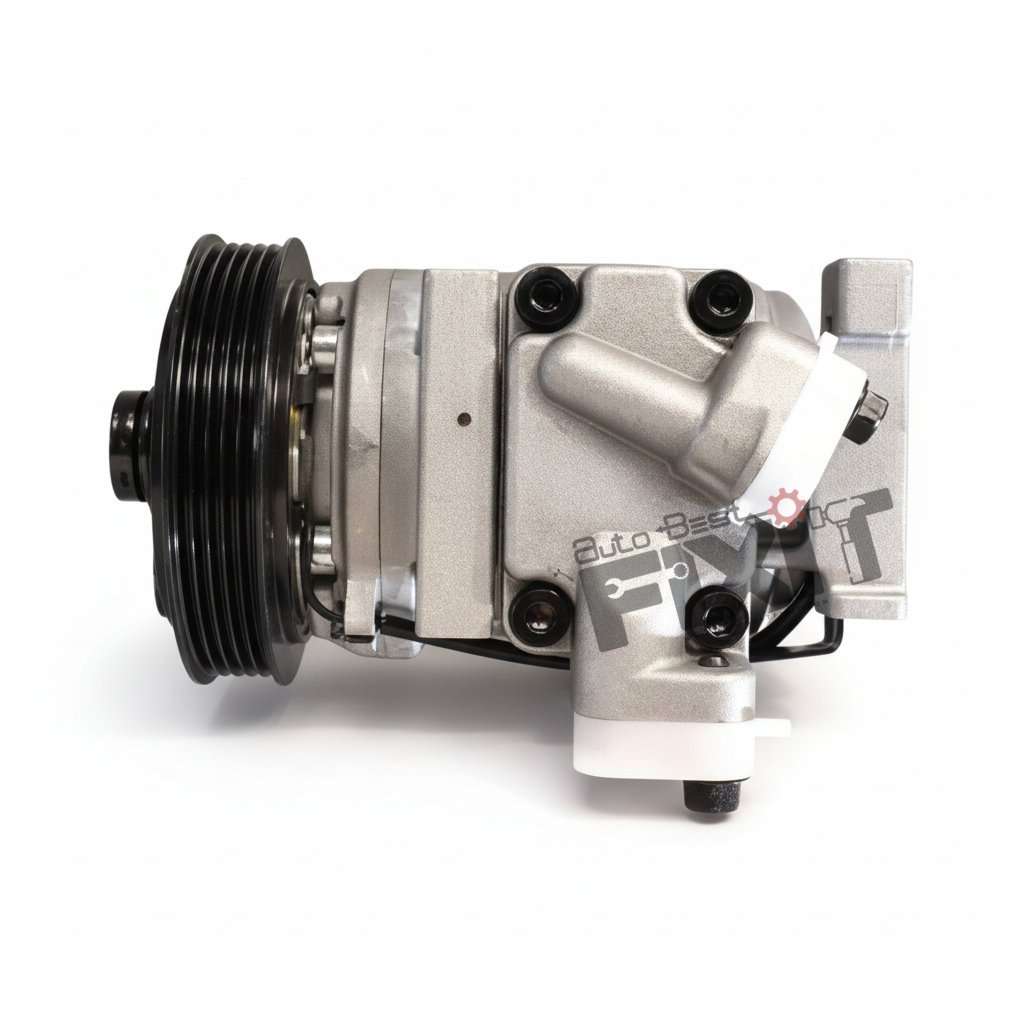 HANON COMPRESSOR ASSY - EON KAPPA Compatible with HYUNDAI EON Vehicle - Alternate Angle