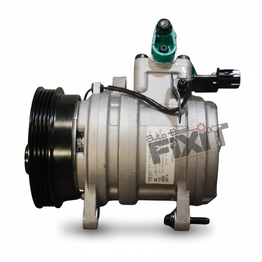 HANON COMPRESSOR ASSEMBLY-I10 1.1 1ST GEN 2007-2013 Compatible with HYUNDAI I10 Vehicle_2