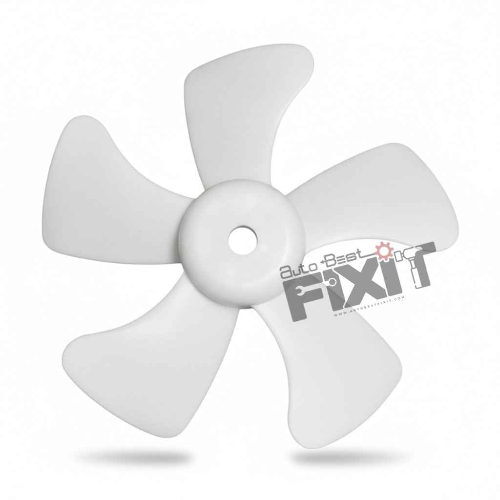 High-performance radiator fan blade replacement for 800 2nd Gen 1986-2014 / Zen 1996-2006 showing heavy-duty connector pins and clean unit housing assembly.