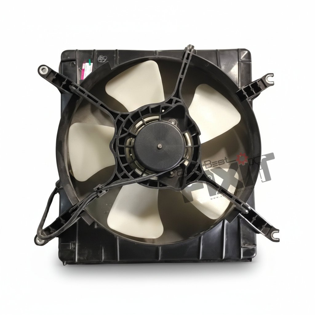 DENSO RADIATOR FAN ASSEMBLY-BALENO 1ST GEN 1999-2007 Compatible with MARUTI BALENO Vehicle_1
