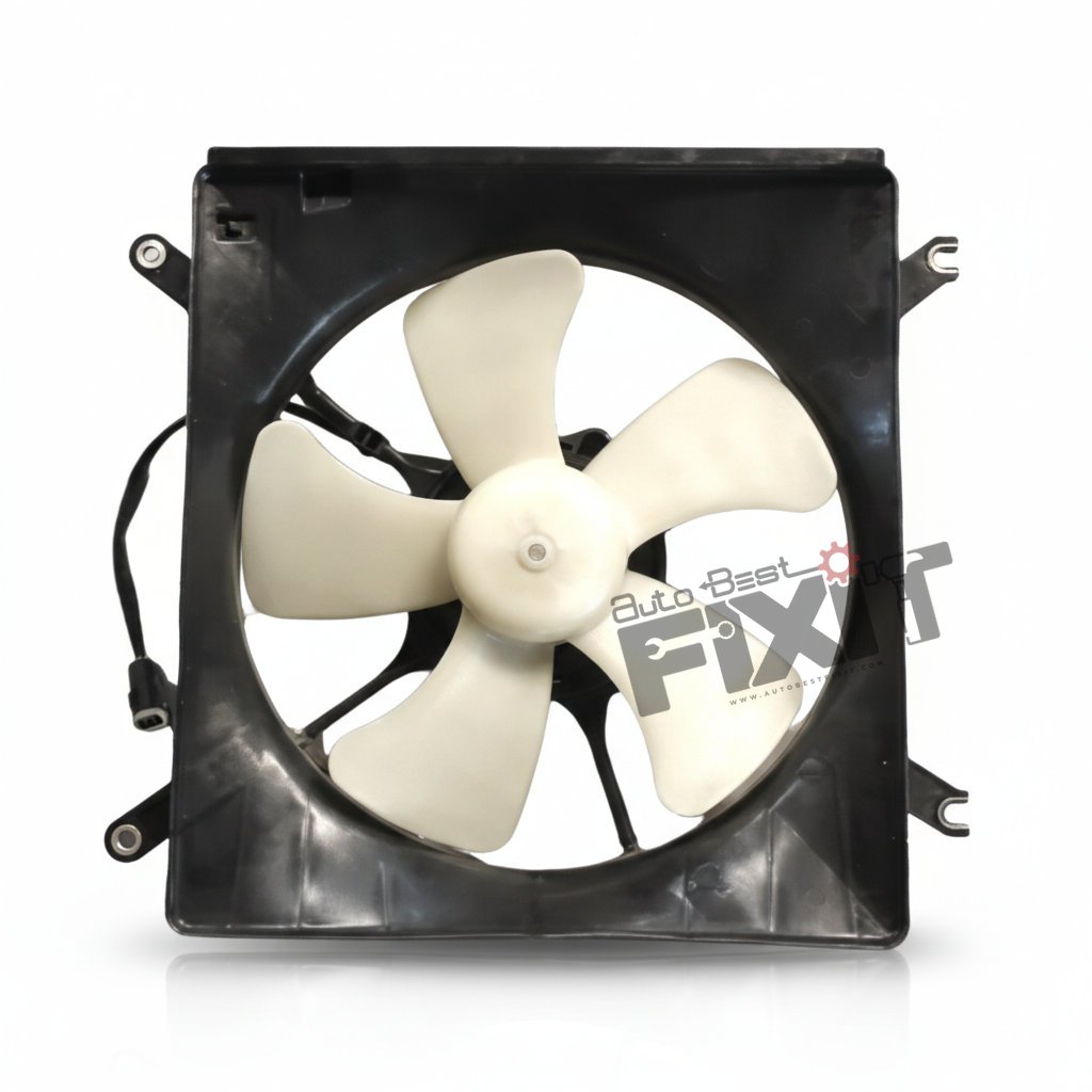 DENSO RADIATOR FAN ASSEMBLY-BALENO 1ST GEN 1999-2007 Compatible with MARUTI BALENO Vehicle