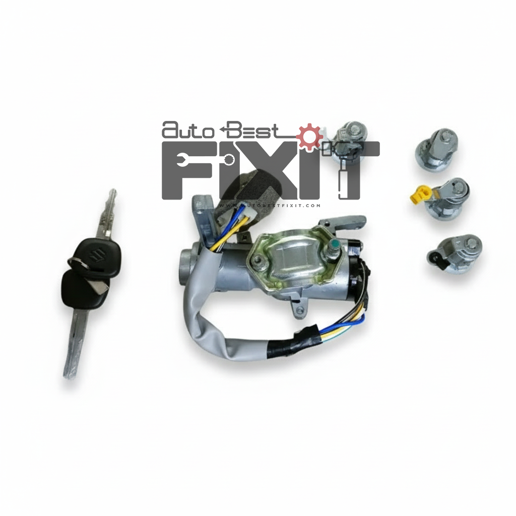 JPM LOCK SET-VERSA Compatible with MARUTI 800 TYPE 1 Vehicle_1