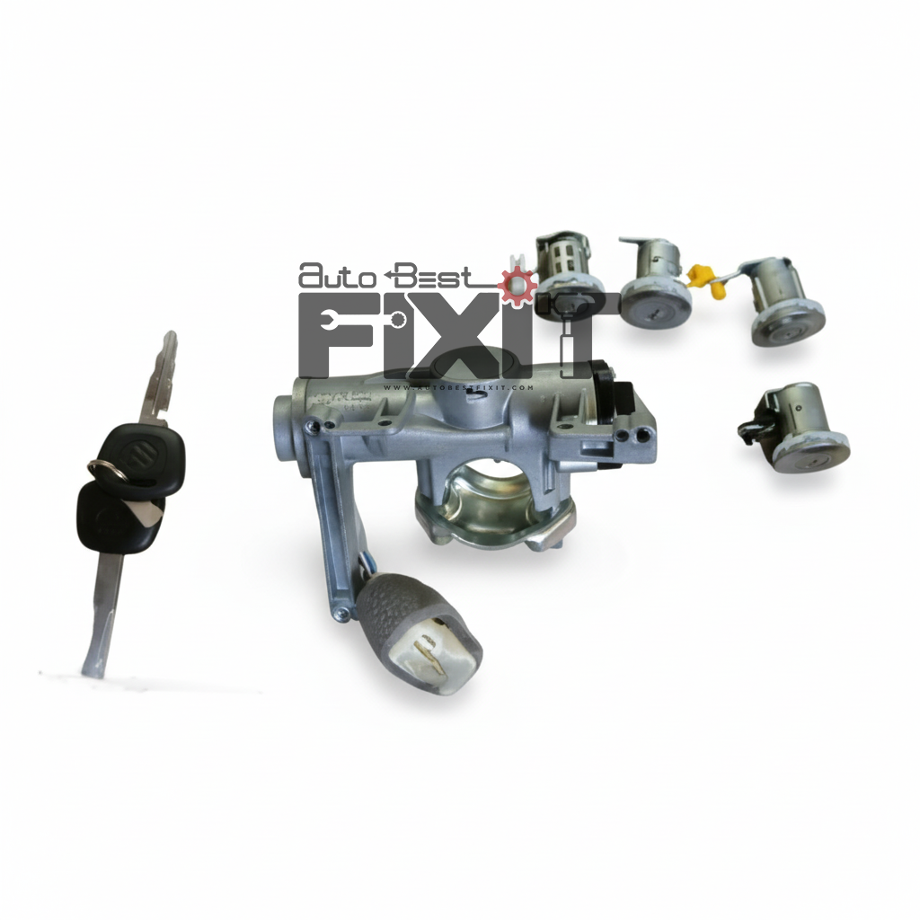 JPM LOCK SET-VERSA Compatible with MARUTI 800 TYPE 1 Vehicle