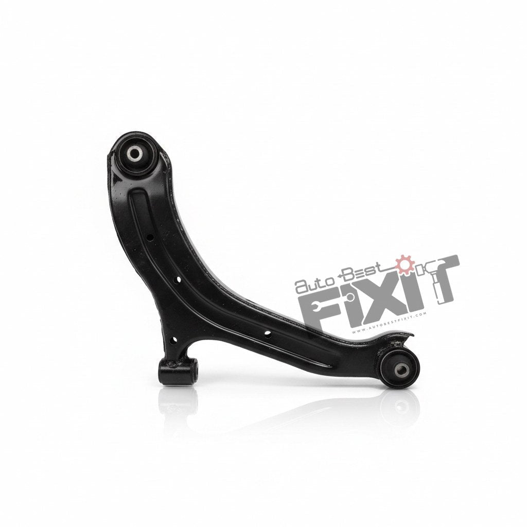 High-performance track control arm right replacement for Accent / Viva 1999-2012 showing heavy-duty connector pins and clean unit housing assembly.