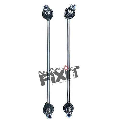 High-performance front stabilizer link set replacement for City 6th Gen 2014-2023 Petrol / Diesel / Jazz 2nd Gen 2015-Now Petrol / Diesel showing heavy-duty connector pins and clean unit housing assembly.