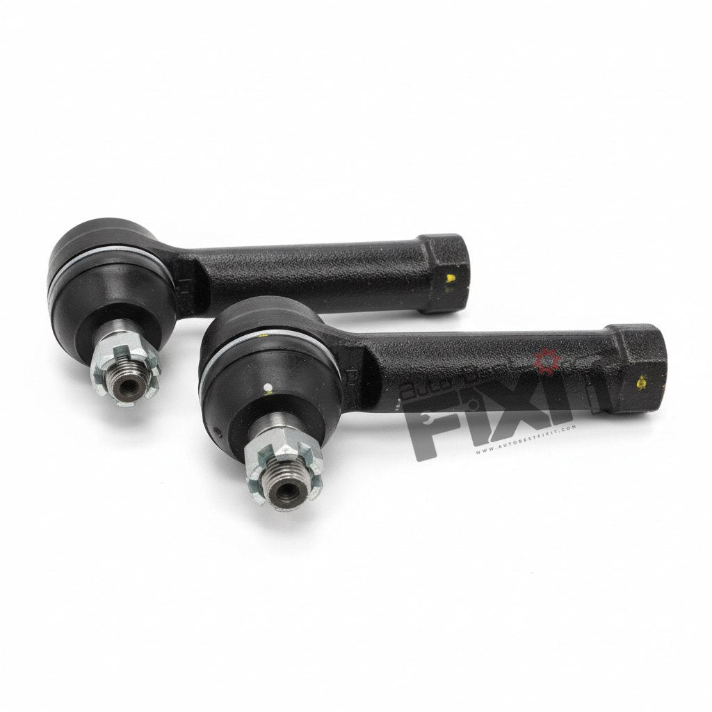 High-performance tie rod end set replacement for Bolero 2005-2020 showing heavy-duty connector pins and clean unit housing assembly.