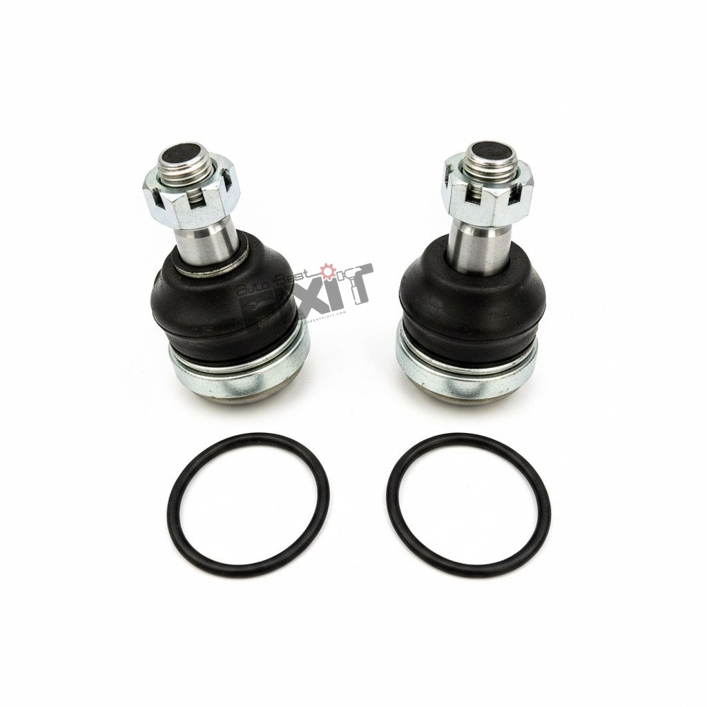 High-performance ball joint set replacement for Dzire 3rd Gen 2017-2024 / Swift 3rd Gen 2018-2024 showing heavy-duty connector pins and clean unit housing assembly.