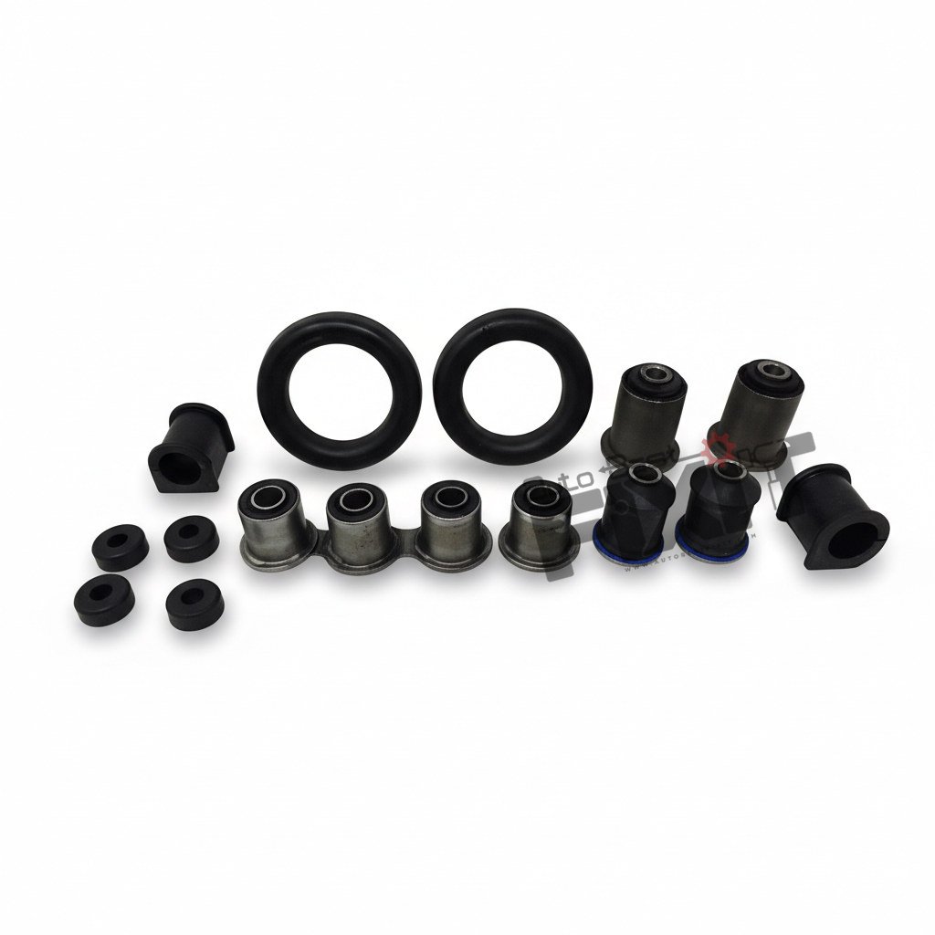 AUTOKOI FRONT SUSPENSION BUSH KIT-SCORPIO 2002-2014/THAR 1ST GEN 2010-2020 Compatible with MAHINDRA SCORPIO Vehicle_1